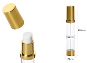 Airless akrilna flašica 15mL za kreme - 12 kom-dimenzije_slike