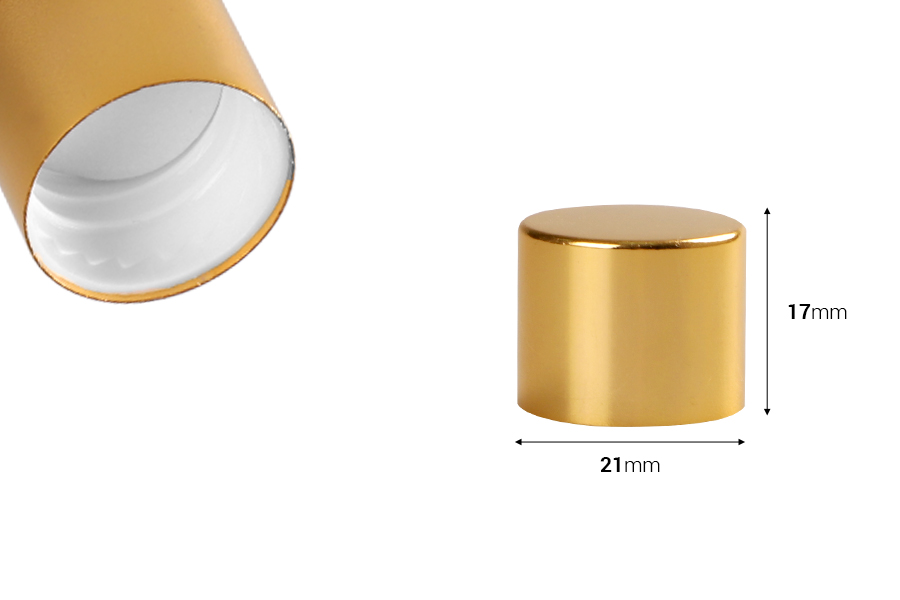 Plastični zatvarač PP18 sa aluminijumskim premazom u 3 boje-dimenzije_slike