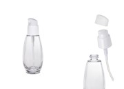 Staklena bočica 50mL sa belom plastičnom pumpicom PP18-slika_proizvoda