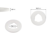 Penasta zaptivka debljine 1,6mm za sprej PP18 - 50 kom-dimenzije_slike