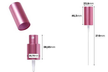 Aluminijumski sprej 18/415 u različitim bojama - 20 kom-dimenzije_slike