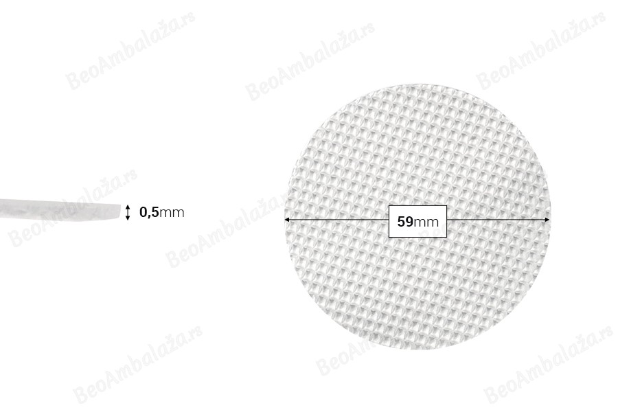 Lift and peel indukciona zaptivka 59 mm (induction sealing) - 500 kom-dimenzije_slike