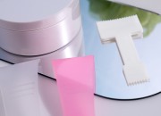 Plastična bela spatula za kremu 71 mm - 24 kom Plastična bela spatula za kremu 71 mm - 24 kom