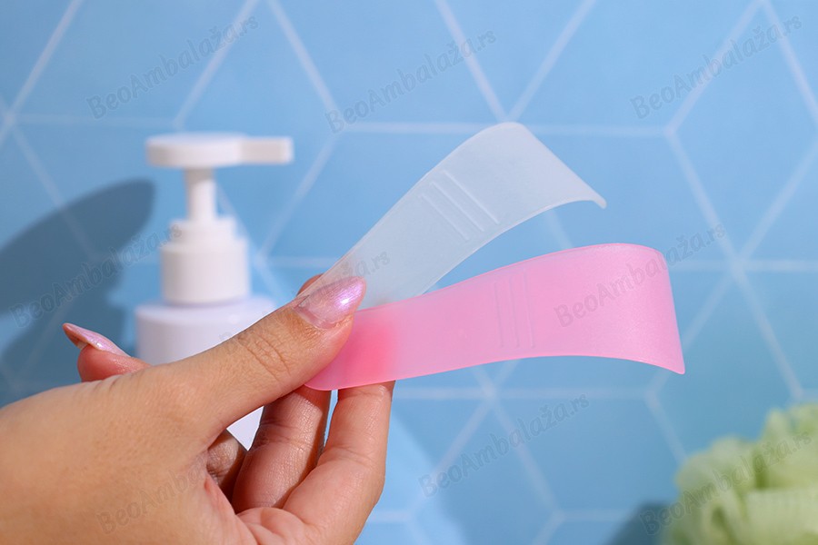 Plastična spatula 93 mm, providna ili roze boje - 12 kom-grupa_slika