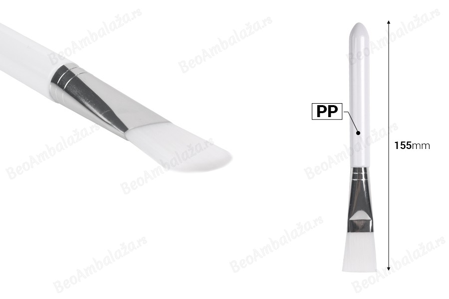 Spatula - četkica (sa dlačicama) 155 mm za kremu sa plastičnom drškom -dimenzije_slike