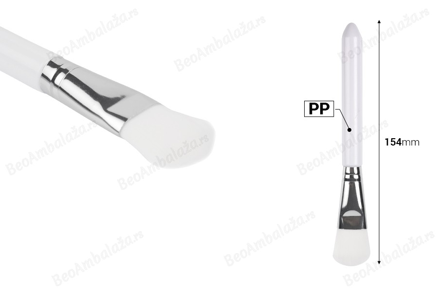Spatula - četkica (sa dlačicama) 154 mm za kremu sa plastičnom drškom-dimenzije_slike