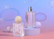 Sprej sa bež mat okruglim (malim) poklopcem za parfemske bočice sa sigurnosnim Crimp zatvaranjem od 15 mm-grupa_slika