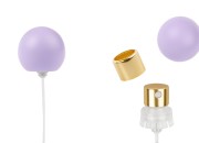 Sprej sa ljubičastim mat okruglim (malim) poklopcem za parfemske bočice sa sigurnosnim Crimp zatvaranjem od 15 mm-slika_proizvoda