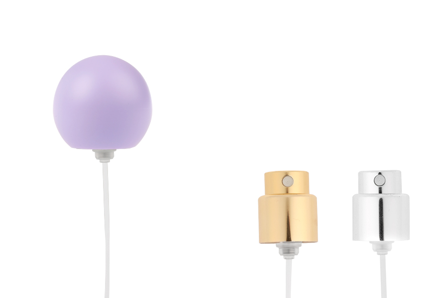 Sprej sa ljubičastim mat okruglim (malim) poklopcem za parfemske bočice sa sigurnosnim Crimp zatvaranjem od 15 mm-slika_proizvoda