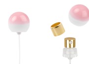 Sprej sa gradijentno roze okruglim (malim) poklopcem za parfemske bočice sa sigurnosnim Crimp zatvaranjem od 15 mm-slika_proizvoda