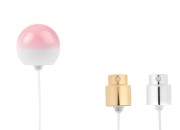 Sprej sa gradijentno roze okruglim (malim) poklopcem za parfemske bočice sa sigurnosnim Crimp zatvaranjem od 15 mm-slika_proizvoda