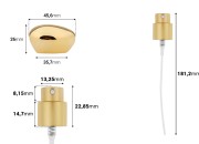 Set - aluminijumski sprej sa luksuznim zlatnim poklopcem za bočice sa grlom 15/400-dimenzije_slike