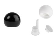 Plastični zatvarač sa čepom i regulatorom protoka za bočice za etarska ulja PP18 - 50 kom-slika_proizvoda