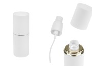 Bela MAT bočica od 30mL sa srebrnom ili zlatnom linijom, sa sprejom i belim MAT zatvaračem Bela MAT bočica od 30mL sa srebrnom ili zlatnom linijom, sa sprejom i belim MAT zatvaračem-slika_proizvoda