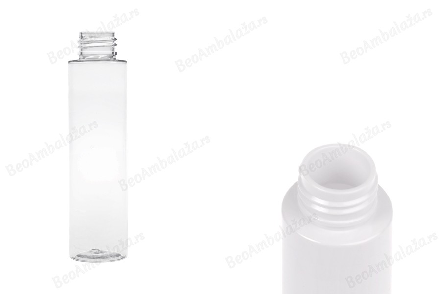 PET providna ili bela flašica 100mL (PP24), bez zatvarača - 12 kom-slika_proizvoda