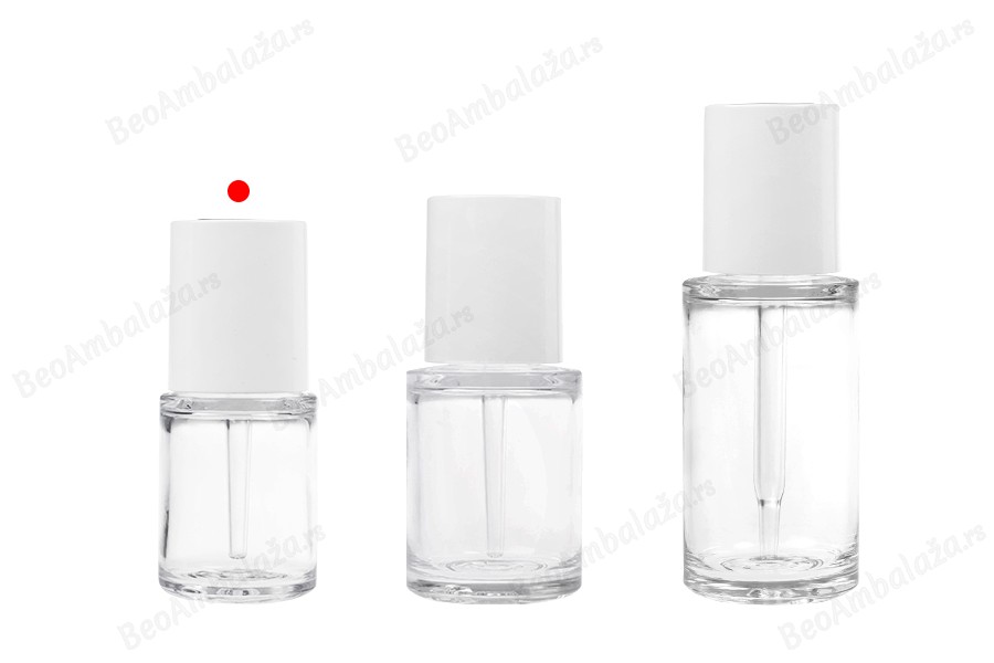 Plastična (PETG) bočica 20mL sa belom pipetom sa dugmetom (providna)-grupa_slika