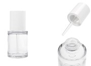 Plastična (PETG) bočica 30mL sa belom pipetom sa dugmetom (providna)-slika_proizvoda