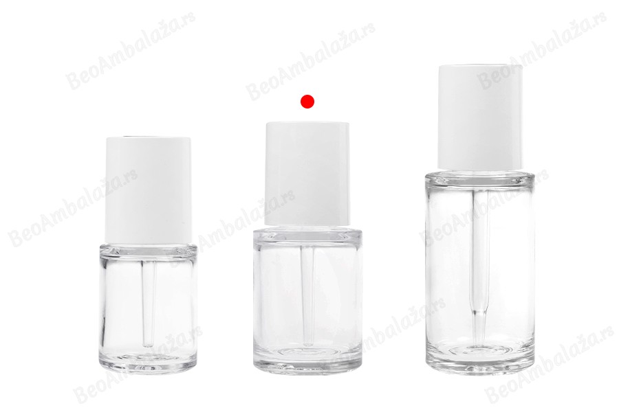 Plastična (PETG) bočica 30mL sa belom pipetom sa dugmetom (providna)-grupa_slika