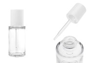 Plastična (PETG) bočica 50mL sa belom pipetom sa dugmetom (providna)-slika_proizvoda