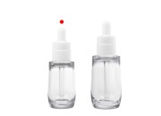 Plastična (PETG) providna bočica od 30 mL cilindričnog oblika sa belom pipetom-grupa_slika