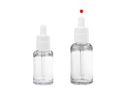 Providna plastična (PETG) bočica cilindričnog oblika od 50 mL sa belom pipetom-grupa_slika