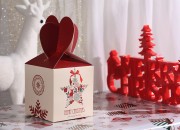 Božićna kartonska poklon kutijica 90x90x155 mm - 10 kom-grupa_slika