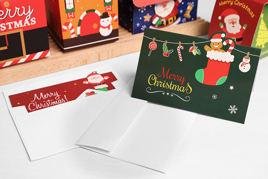 Božićne čestitke 140x90 mm - 10 kom-grupa_slika