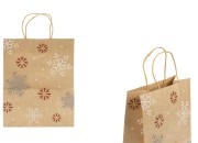 Božićne papirne poklon kese dimenzija 210x110x270 mm, sa ručkom - 12 kom-slika_proizvoda