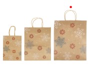 Božićne papirne poklon kese dimenzija 260x120x320 mm, sa ručkom - 12 kom-grupa_slika