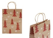 Božićne papirne poklon kese dimenzija 210x110x270 mm, sa ručkom - 12 kom-slika_proizvoda