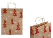 Božićne papirne poklon kese dimenzija 260x120x320 mm, sa ručkom - 12 kom-slika_proizvoda