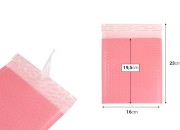 Roze mat koverta sa pucketavom folijom 16x19,5cm - 10 kom Roze mat koverta sa pucketavom folijom 16x19,5cm - 10 kom