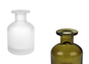 Staklena flašica 150 mL, peskirana ili maslinasto zelene boje