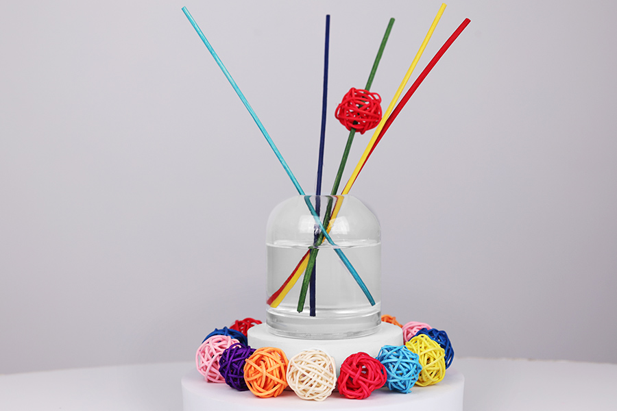 Staklena ukrasna vaza 210 mL, za osveživače prostora ili cveće-grupa_slika