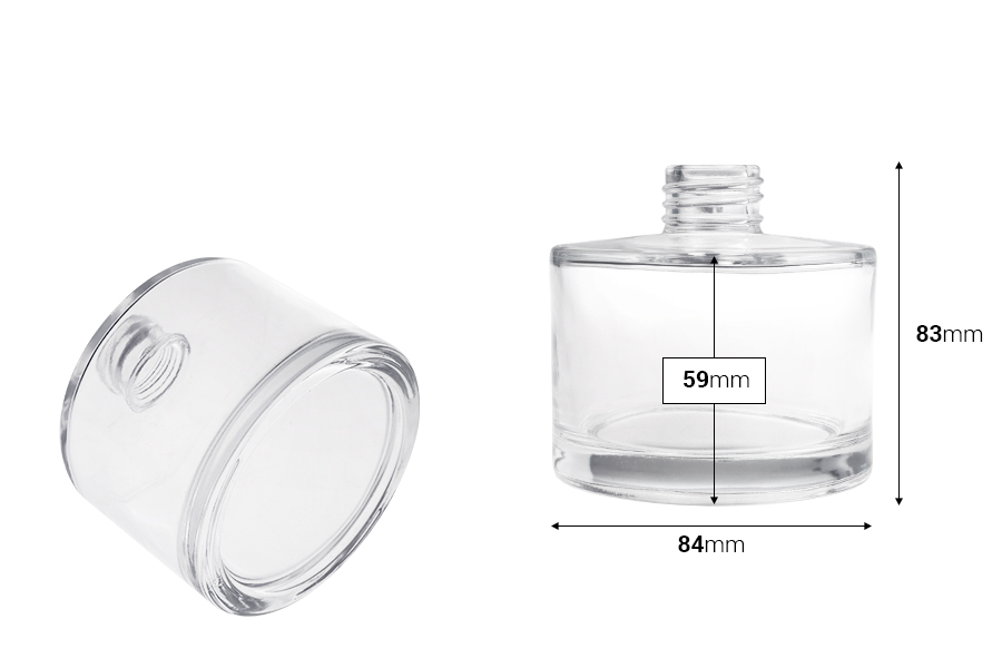 Cilindrična staklena bočica 200mL (PP28) pogodna za osveživač prostora Cilindrična staklena bočica 200mL (PP28) pogodna za osveživač prostora