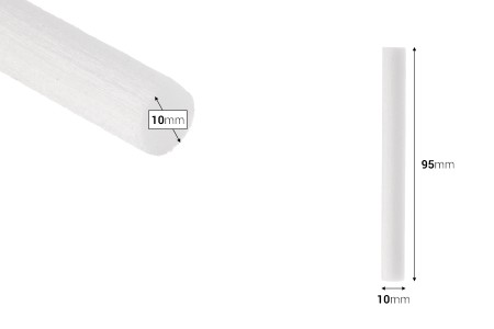 Zamenski pamučni fitilj za bočicu pod šifrom 20-3721-dimenzije_slike