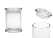 Providna staklena tegla 220mL sa staklenim poklopcem i hermetičkim zatvaranjem-slika_proizvoda