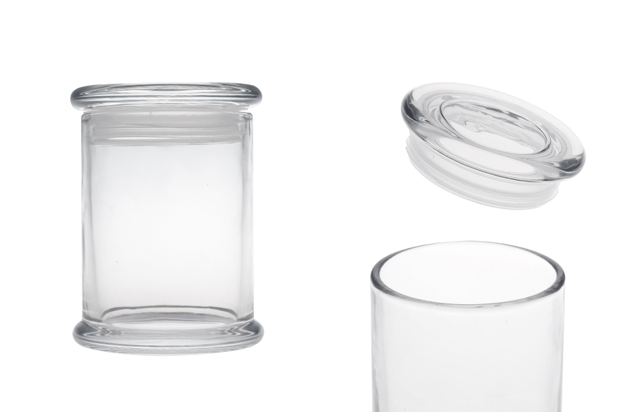 Providna staklena tegla 220mL sa staklenim poklopcem i hermetičkim zatvaranjem-slika_proizvoda