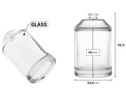 Luksuzna parfemska bočica 100 mL sa sigurnosnim Crimp zatvaranjem od 15 mm-dimenzije_slike