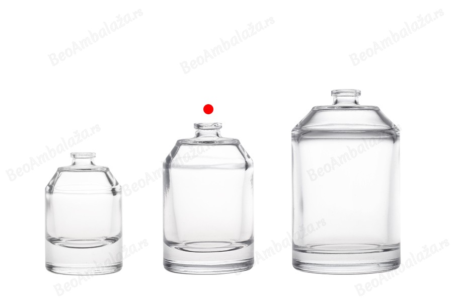 Luksuzna parfemska bočica 50 mL sa sigurnosnim Crimp zatvaranjem od 15 mm-grupa_slika