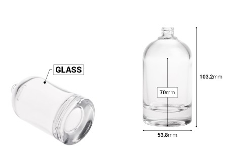 Staklena cilindrična bočica za parfem 100mL sa grlom 15/400-dimenzije_slike