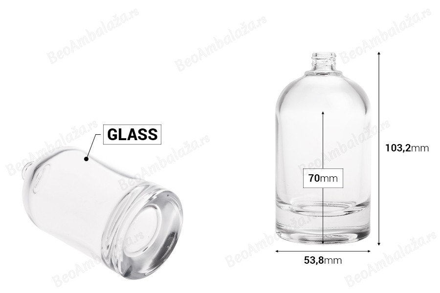 Staklena cilindrična bočica za parfem 100mL sa grlom 15/400-dimenzije_slike