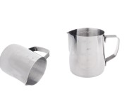 Posuda od nerđajućeg čelika (Inox) sa menzurom i drškom 350mL-slika_proizvoda