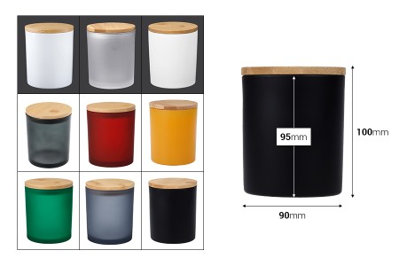 Staklena tegla 100x90 mm sa drvenim sigurnosnim poklopcem-dimenzije_slike