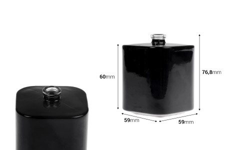  Parfemska bočica od 100 mL sa sigurnosnim zatvaranjem „Crimp“ od 15 mm, u beloj ili crnoj boji -dimenzije_slike