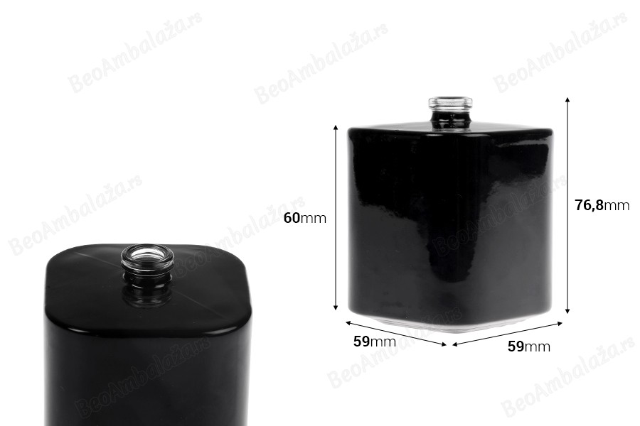  Parfemska bočica od 100 mL sa sigurnosnim zatvaranjem „Crimp“ od 15 mm, u beloj ili crnoj boji -dimenzije_slike