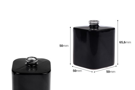 Parfemska bočica od 50 mL sa sigurnosnim zatvaranjem „Crimp“ od 15 mm, u beloj ili crnoj boji-dimenzije_slike