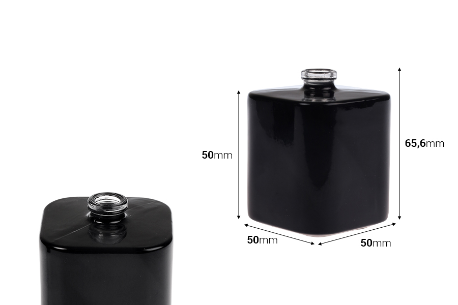 Parfemska bočica od 50 mL sa sigurnosnim zatvaranjem „Crimp“ od 15 mm, u beloj ili crnoj boji-dimenzije_slike