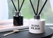 Cilindrična staklena flašica 100mL bele boje, idealna za osveživač prostora PP28-grupa_slika