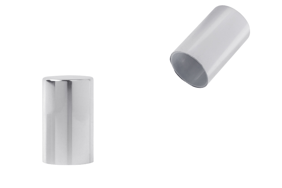 Aluminijumski srebrni zatvarač za sprej za Crimp bočice Aluminijumski srebrni zatvarač za sprej za Crimp bočice